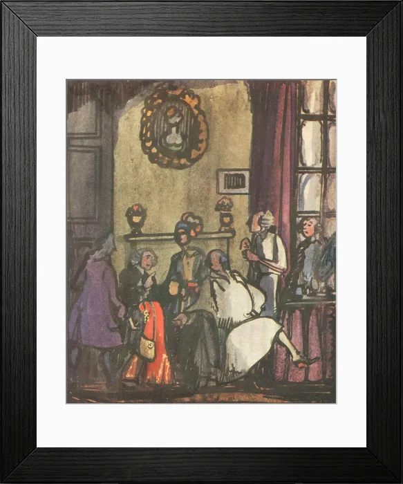 Framed Print : Old Fashioned Group Framed Print : Old Fashioned Group
