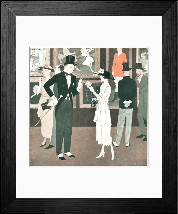 Framed Print : De Reszke Advertisement Framed Print : De Reszke Advertisement