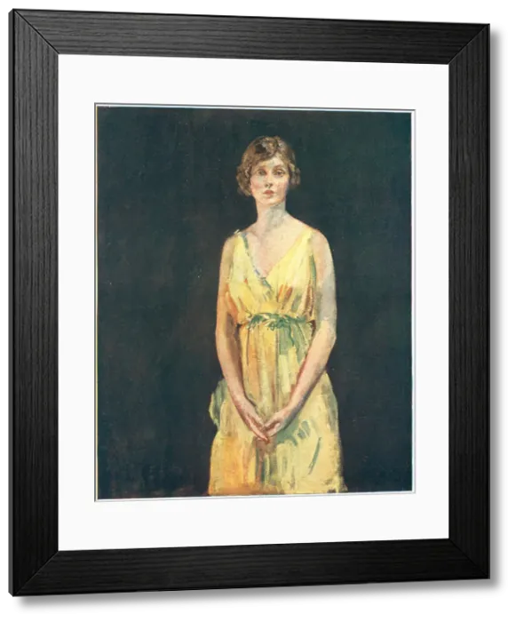Framed Print : Portrait of Lady Diana Manners Framed Print : Portrait of Lady Diana Manners