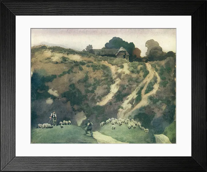 Framed Print : Shepherds Hollow Framed Print : Shepherds Hollow