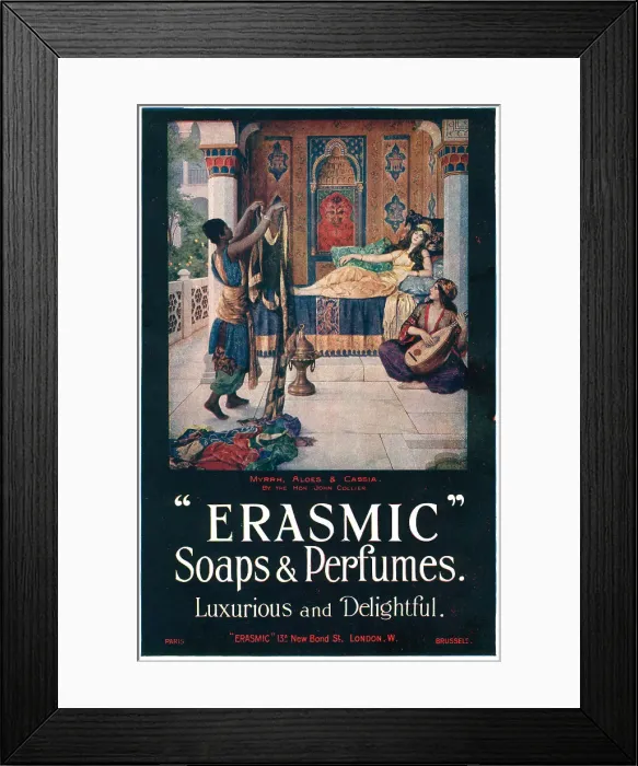 Framed Print : Erasmic Advertisement Framed Print : Erasmic Advertisement