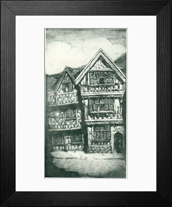 Framed Print : Harvard House, Stratford-On-Avon Framed Print : Harvard House, Stratford-On-Avon