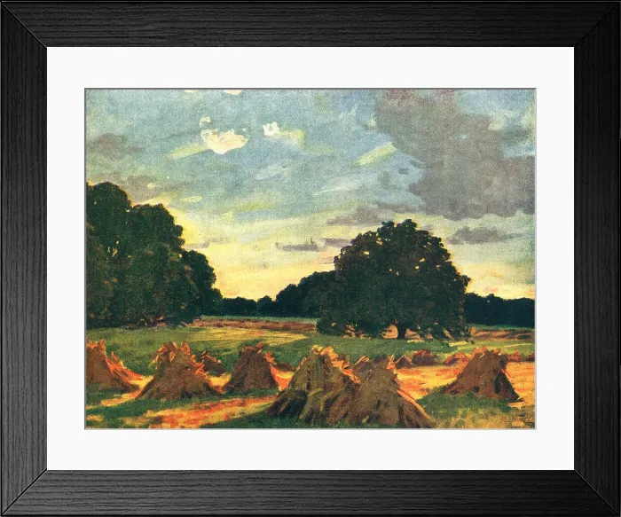 Framed Print : La Recolte Framed Print : La Recolte
