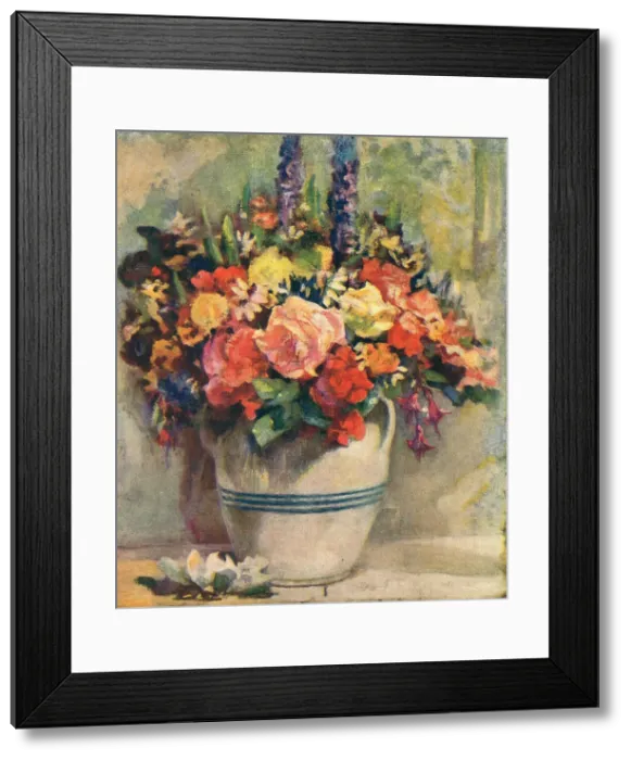 Framed Print : Bowl Of Flowers Framed Print : Bowl Of Flowers