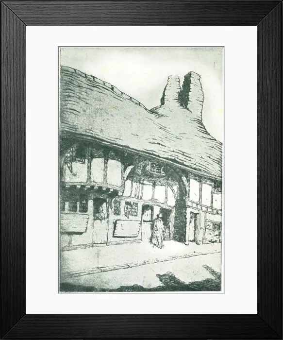 Framed Print : Mason Court, Stratford-On_Avon Framed Print : Mason Court, Stratford-On_Avon