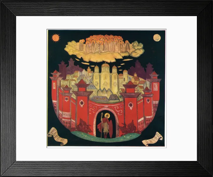 Framed Print : Lieu Sacre