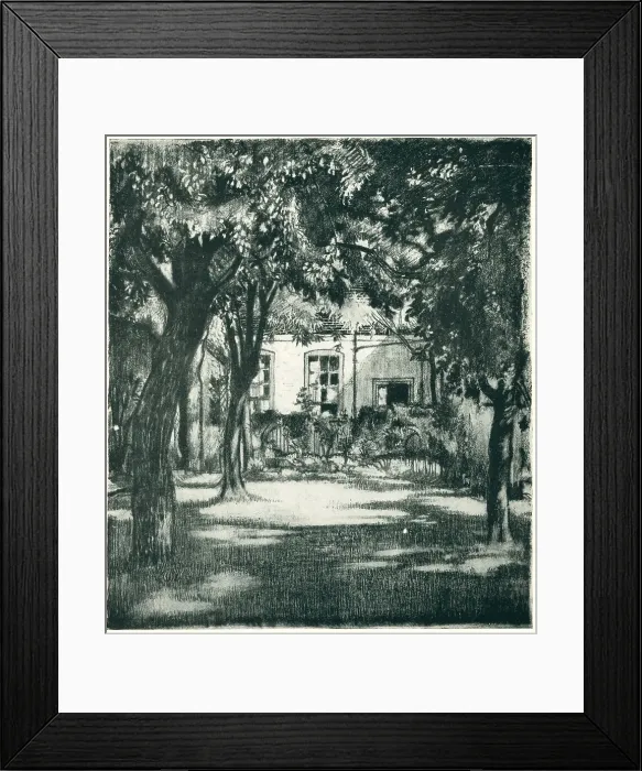 Framed Print : The Garden Framed Print : The Garden