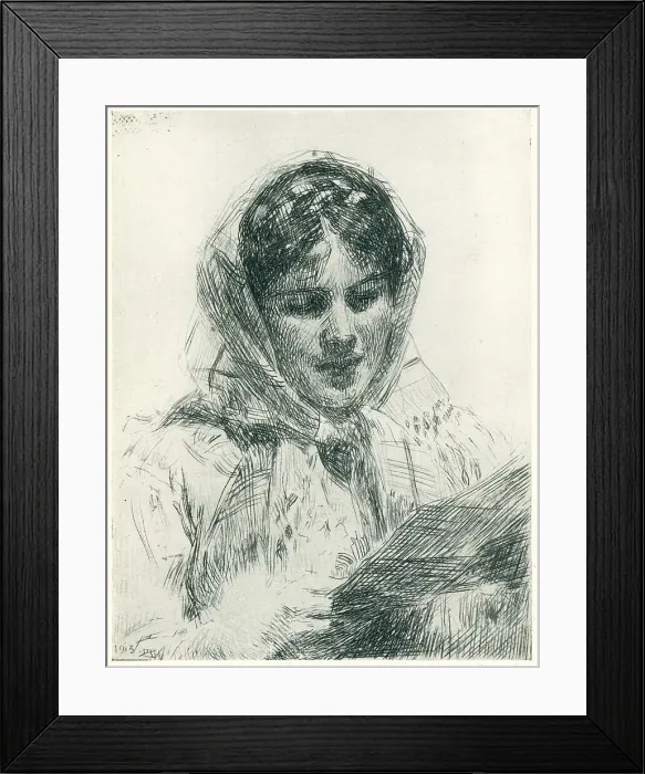 Framed Print : The Letter Framed Print : The Letter