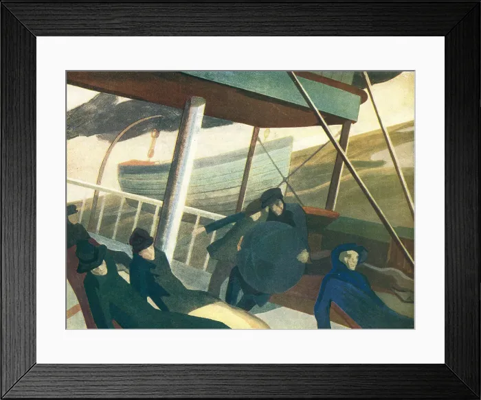 Framed Print : The Channel Crossing Framed Print : The Channel Crossing