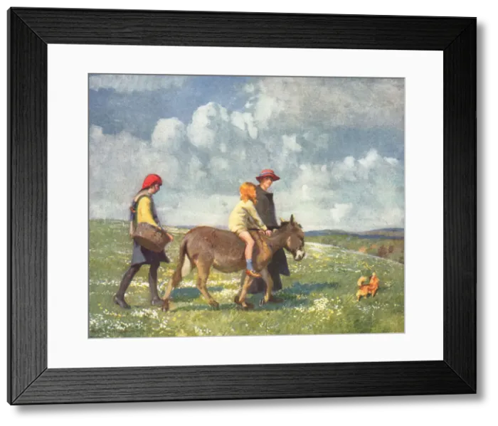 Framed Print : The Excursion