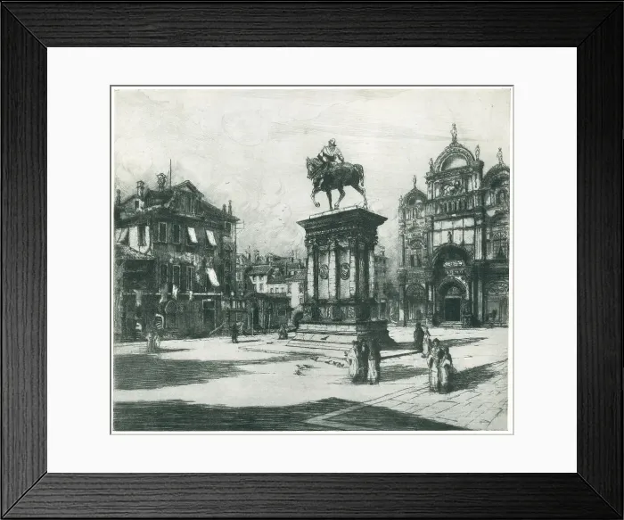 Framed Print : The Colleoni Statue, Venice Framed Print : The Colleoni Statue, Venice