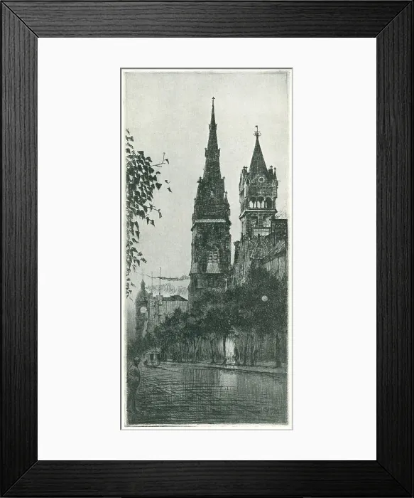 Framed Print : The Gothic Spire Framed Print : The Gothic Spire