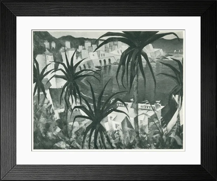 Framed Print : La Corniches Framed Print : La Corniches