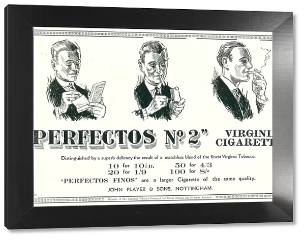 Perfectos No. 2 Cigarettes Advertisement