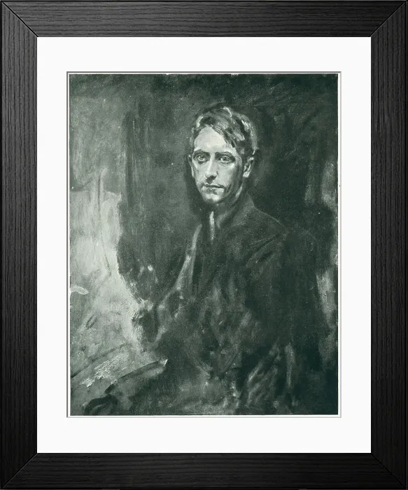 Framed Print : Arthur Ambrose McEvoy Self Portrait Framed Print : Arthur Ambrose McEvoy Self Portrait