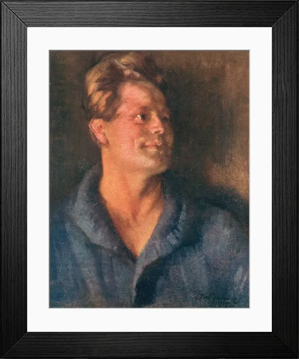 Framed Print : Portrait Of A Man Framed Print : Portrait Of A Man