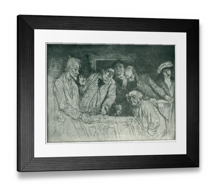 Framed Print : The Connoisseurs Framed Print : The Connoisseurs
