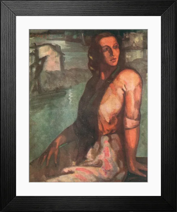 Framed Print : Looking At The Sea Framed Print : Looking At The Sea
