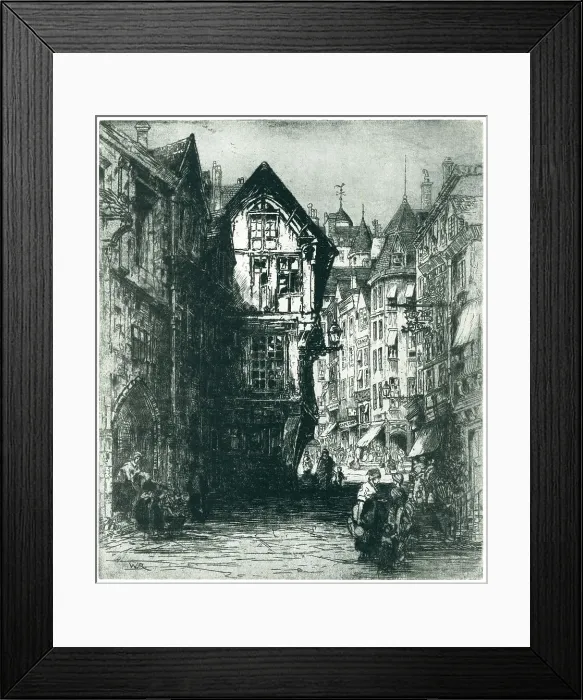 Framed Print : Maison Jeanne DArc, Rouen Framed Print : Maison Jeanne DArc, Rouen
