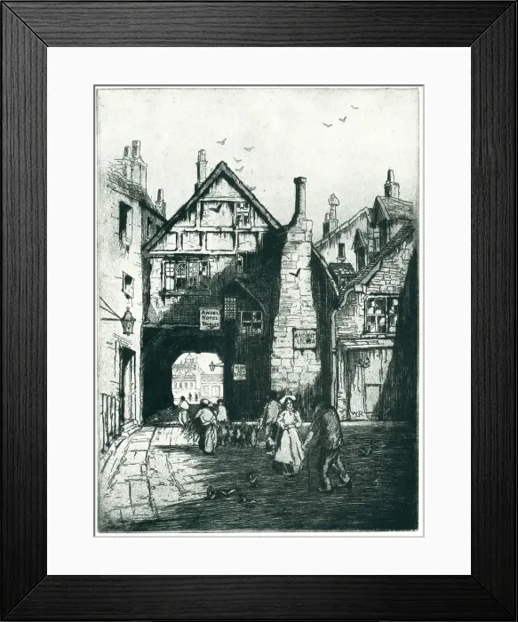 Framed Print : Angel Inn, Guildford Framed Print : Angel Inn, Guildford