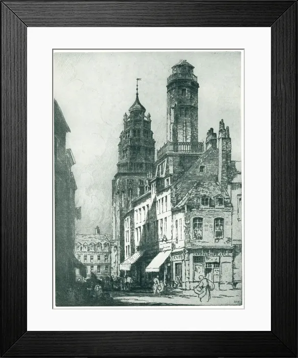 Framed Print : Tower Of Calais Framed Print : Tower Of Calais