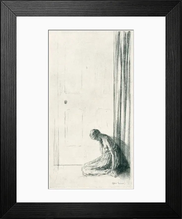 Framed Print : La Porte Close