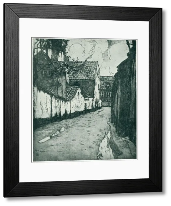 Framed Print : Lierre Le Beguinage Framed Print : Lierre Le Beguinage
