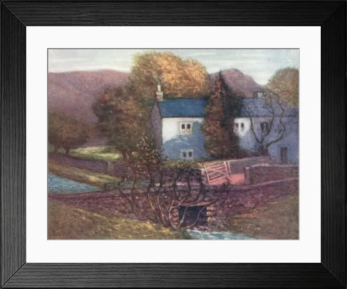 Framed Print : A Dalesman's Farm, Cumberland Framed Print : A Dalesman's Farm, Cumberland