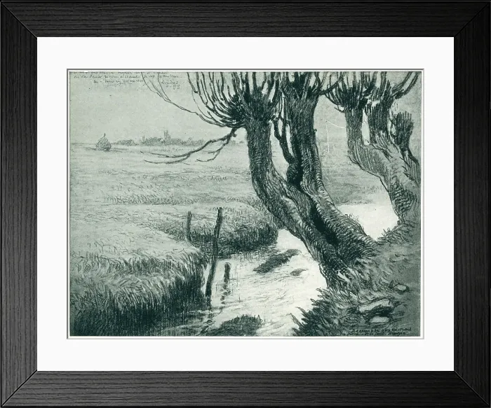 Framed Print : Le Front A Neuf Pervyse Framed Print : Le Front A Neuf Pervyse