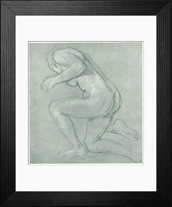 Framed Print : Study For Bather Framed Print : Study For Bather