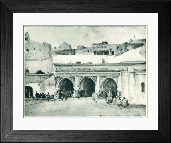 Framed Print : The Archways, Morocco Framed Print : The Archways, Morocco