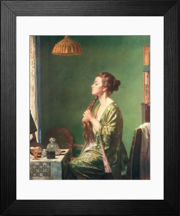 Framed Print : Mdlle J. H Framed Print : Mdlle J. H