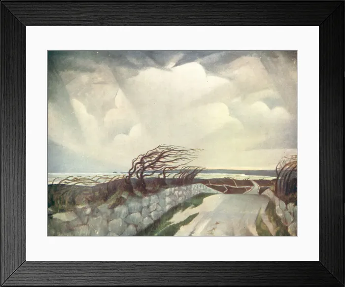 Framed Print : Cornish Landscape Framed Print : Cornish Landscape