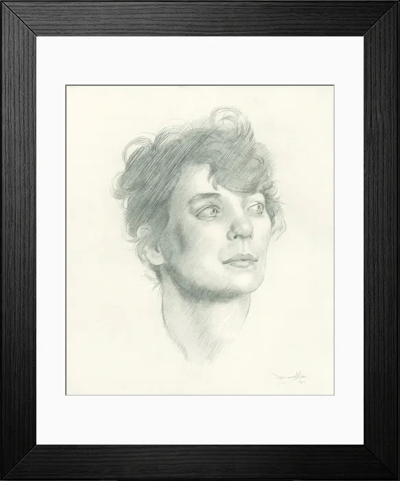 Framed Print : Portrait Of A Woman Framed Print : Portrait Of A Woman
