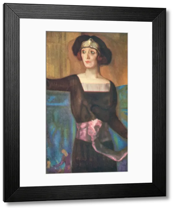 Framed Print : Portrait Of Lady Lavery Framed Print : Portrait Of Lady Lavery