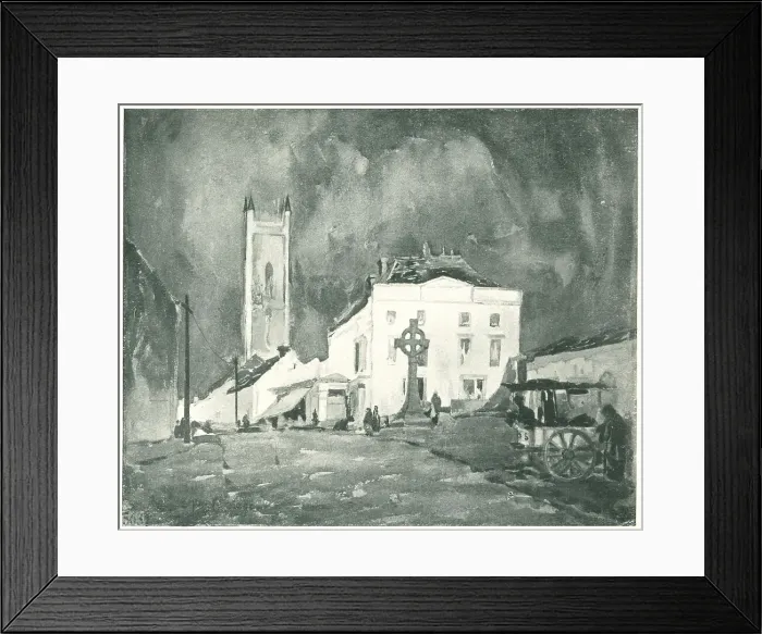 Framed Print : An Irish Village Framed Print : An Irish Village