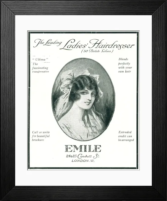 Framed Print : Emile Advertisement Framed Print : Emile Advertisement