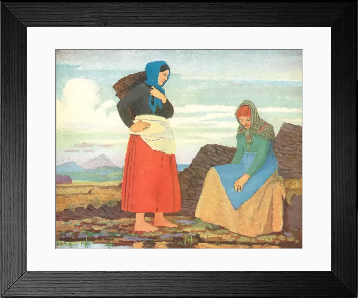 Framed Print : Conversation Piece - Donegal Framed Print : Conversation Piece - Donegal