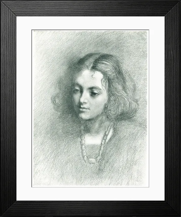 Framed Print : Portrait Study Framed Print : Portrait Study