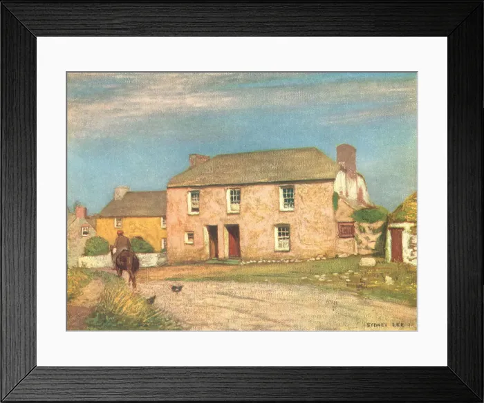 Framed Print : Welsh Houses Framed Print : Welsh Houses