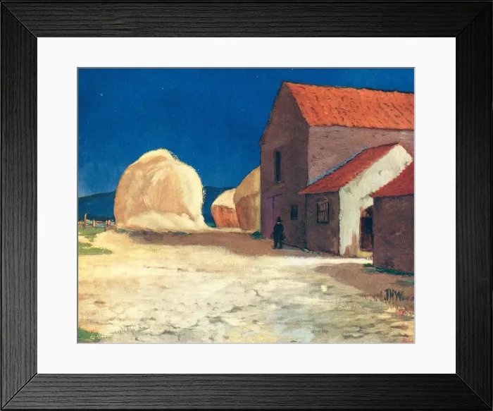 Framed Print : The Stack Yard Framed Print : The Stack Yard