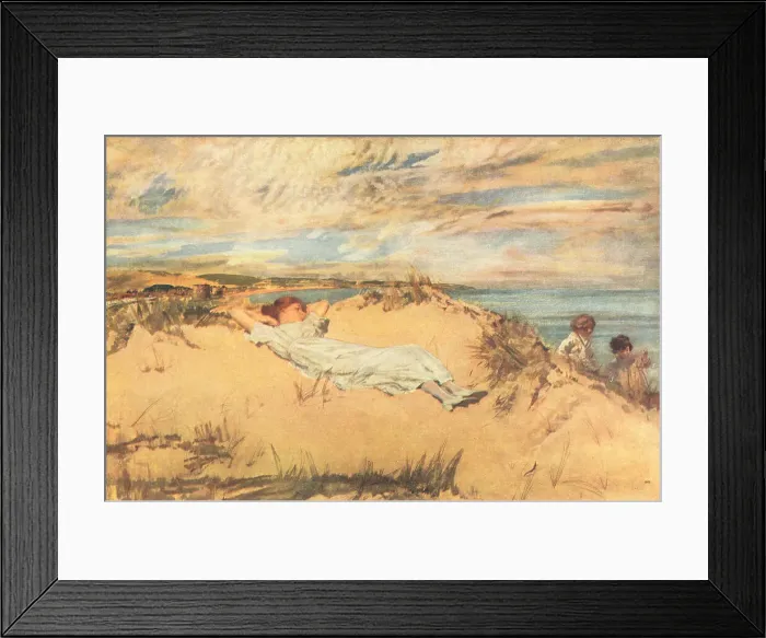 Framed Print : On The Dunes Framed Print : On The Dunes