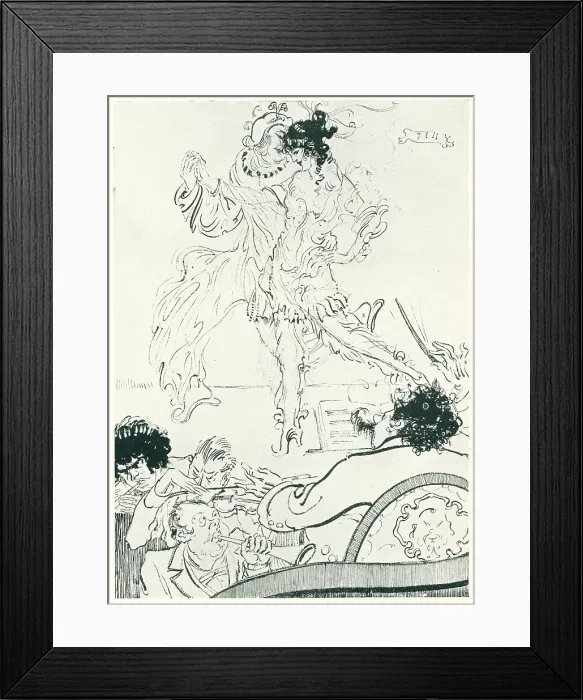 Framed Print : Orchestra And Dance Framed Print : Orchestra And Dance