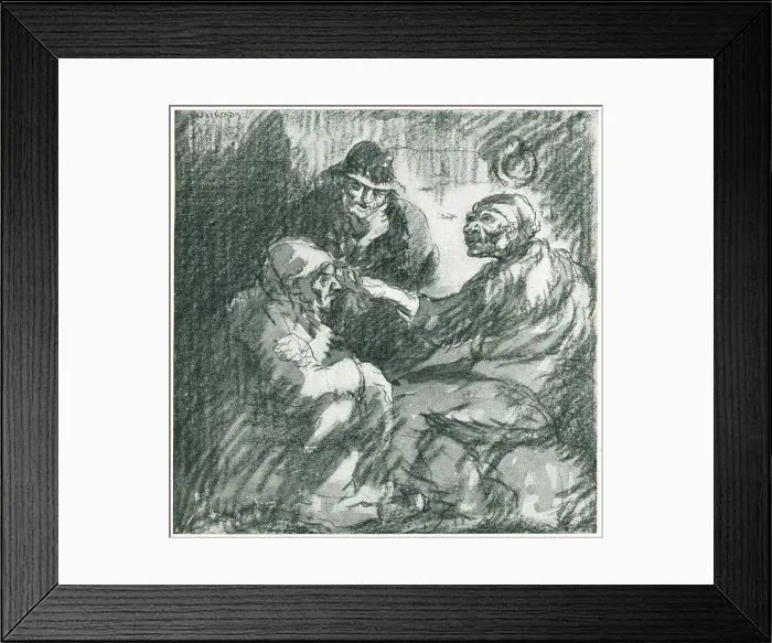 Framed Print : Conversing Framed Print : Conversing