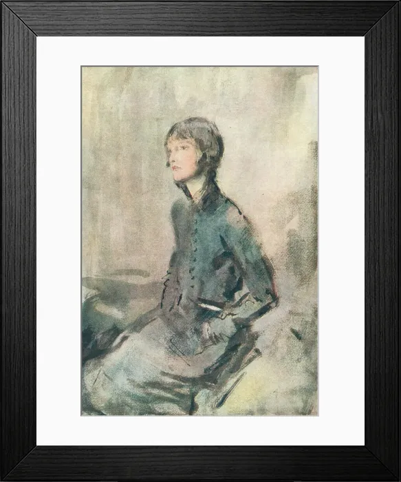 Framed Print : Portrait Of A Woman Framed Print : Portrait Of A Woman