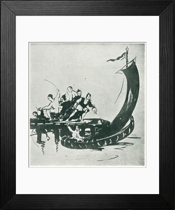 Framed Print : Chinese Pirates Framed Print : Chinese Pirates
