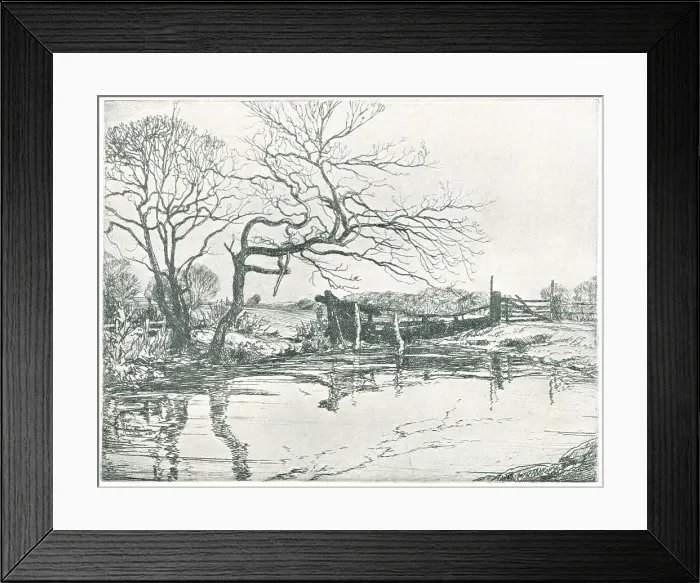 Framed Print : Weatherby's Pond Framed Print : Weatherby's Pond