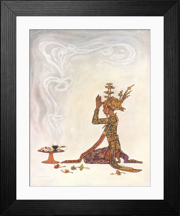 Framed Print : Bali Dancer's Sacrament Framed Print : Bali Dancer's Sacrament