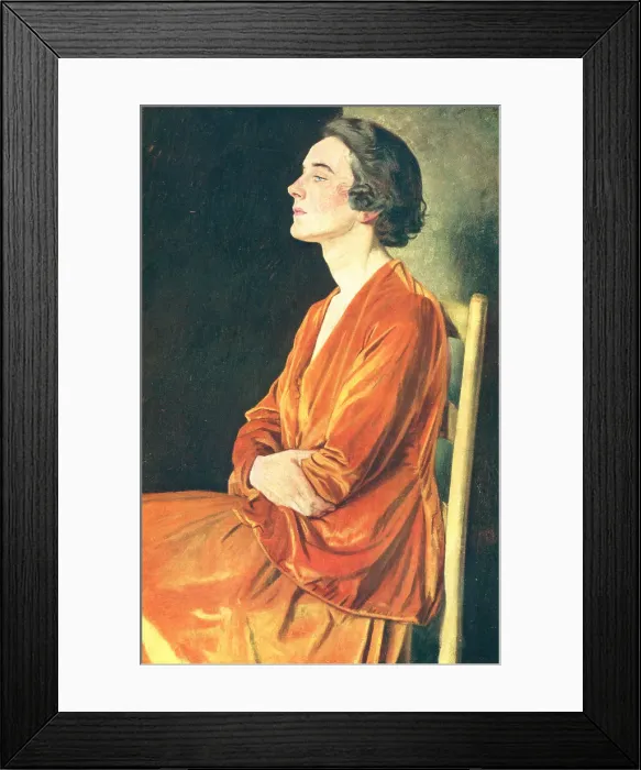 Framed Print : Mrs Calthrop Framed Print : Mrs Calthrop