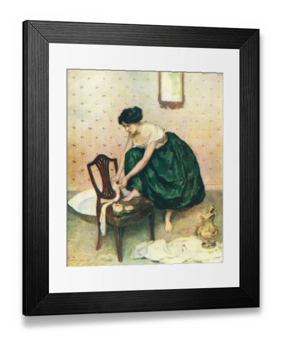 Framed Print : Hester, Getting Up Framed Print : Hester, Getting Up